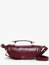 Sac Bandoulire S Origami Cuir Lancel Violet origami A12527