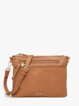 Shoulder Bag Zip Lulu castagnette Brown zip ZAHARA