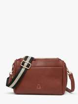 Sac Bandoulire Soft Lulu castagnette Marron soft YAMINA