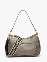 Sac Port paule Pocket Lulu castagnette Argent pocket ZAHYNA