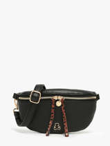 Belt Bag Lulu castagnette Black zip ZINH