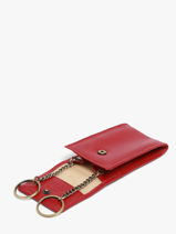 Porte-clefs Marina Cuir Katana Rouge marina 753025-vue-porte