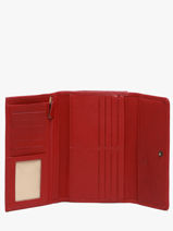 Porte-monnaie Marina Cuir Katana Rouge marina 753080-vue-porte