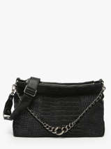 Crossbody Bag Vintage Leather Mila louise Black vintage 3822KRC