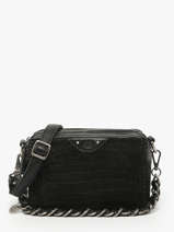 Crossbody Bag Vintage Leather Mila louise Black vintage 23673KRC