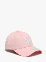 Casquette 9forty New York Yankees New era Rose new era 80489299-vue-porte