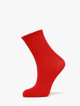 Chaussettes Pieces Rouge girl 17078534