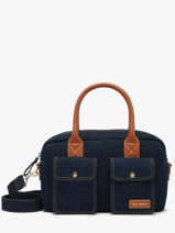 Sac Bandouli�re Le Dandy S Denim Brut Paul marius Bleu denim brut DANDSDEB