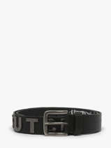 Ceinture Homme Glory Cuir Von dutch Noir belt GLORY