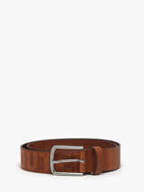 Ceinture Homme Lingo Cuir Von dutch Marron belt LINGO