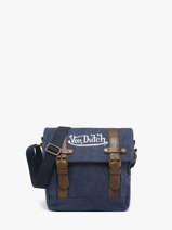 Sac Messenger Nark Von dutch Bleu bags NARK