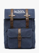 Sac  Dos Navy Von dutch Bleu bags NAVY