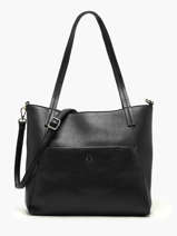 Shoulder Bag Soft Lulu castagnette Black soft ZACARI