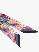 Silk Ribbon Jungle 82x5,5cm Lancel Blue charms A13877-vue-porte