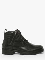 Boots En Cuir Redskins Noir men LAFARE