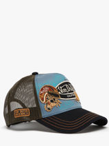 Casquette Von dutch Bleu accessoires PATCHES-vue-porte