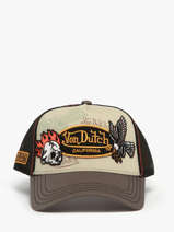 Cap Von dutch Beige accessoires PATCHES