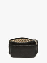 Porte-monnaie Vintage Cuir Mila louise Noir vintage 3853X-vue-porte