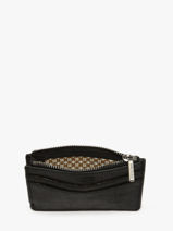 Card Holder Leather Mila louise Black vintage 3570XC-vue-porte