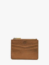 Porte-cartes Vintage Cuir Mila louise Marron vintage 3570X