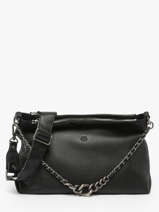 Sac Bandoulire Vintage Cuir Mila louise Noir vintage 3822C