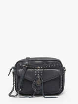 Shoulder Bag Vintage Leather Mila louise Blue vintage 3327CL