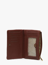 Portefeuille Mila louise Beige vintage 3760C-vue-porte