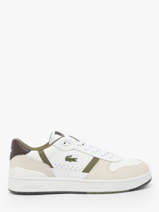 Sneakers En Cuir Lacoste Blanc men SMA0182