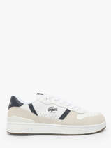 Sneakers En Cuir Lacoste Blanc men SMA0184