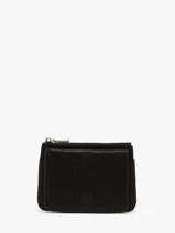 Coin Purse Vintage Leather Mila louise Black vintage 3853X