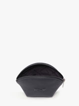 Leather Coin Purse Nathan baume Blue original n 340N-vue-porte