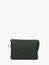 2-compartment  Coin Purse Leather Nathan baume Green original n 302N