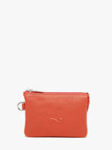 2-compartment  Coin Purse Original N Leather Nathan baume Orange original n 302N