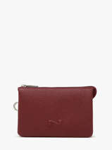 Trousse 2 Compartiments Original N Cuir Nathan baume Rouge original n 283N