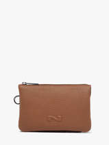 2-compartment Original Leather N Pouch Nathan baume Brown original n 283N