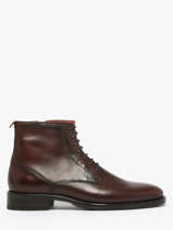 Boots In Leather Kost Brown men B