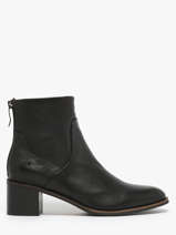 Heeled Formal Shoes In Leather Mam'zelle Black women CSIUY50