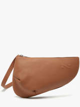 Sac Bandoulire Large City Perle Cuir Nathan baume Marron n city 1