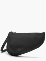 Leather Crossbody Bag Large City Perle Nathan baume Black n city 1