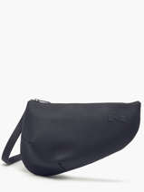 Sac Bandouli�re Large City Perle Cuir Nathan baume Bleu n city 1