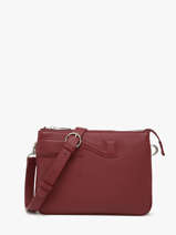Sac Bandouli�re Milano Cuir Nathan baume Rouge n city 3