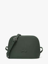 Sac Bandouli�re Lilou Cuir Nathan baume Vert egee 2