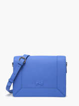 Leather Rotterdam Crossbody Bag Nathan baume Blue mondrian 3