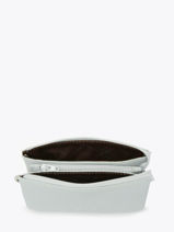 2-compartment Leather Pouch Nathan baume Blue original n 283N-vue-porte