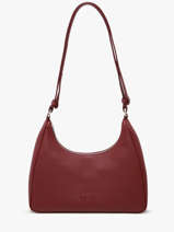 Sac Port paule Manaus Cuir Nathan baume Rouge brasil 2