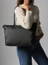 Sac Port paule L.12.12 Concept Lacoste Noir l.12.12 concept NF1888PK-vue-porte