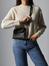 Shoulder Bag Grained Miniprix Black grained H9158-vue-porte