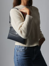 Sac Bandoulire Grained Miniprix Bleu grained H9158-vue-porte