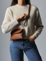 Shoulder Bag Grained Miniprix Brown grained H9158-vue-porte