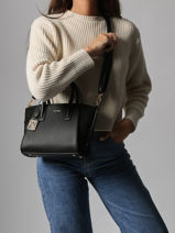 Shoulder Bag Grained Miniprix Black grained R2004-vue-porte